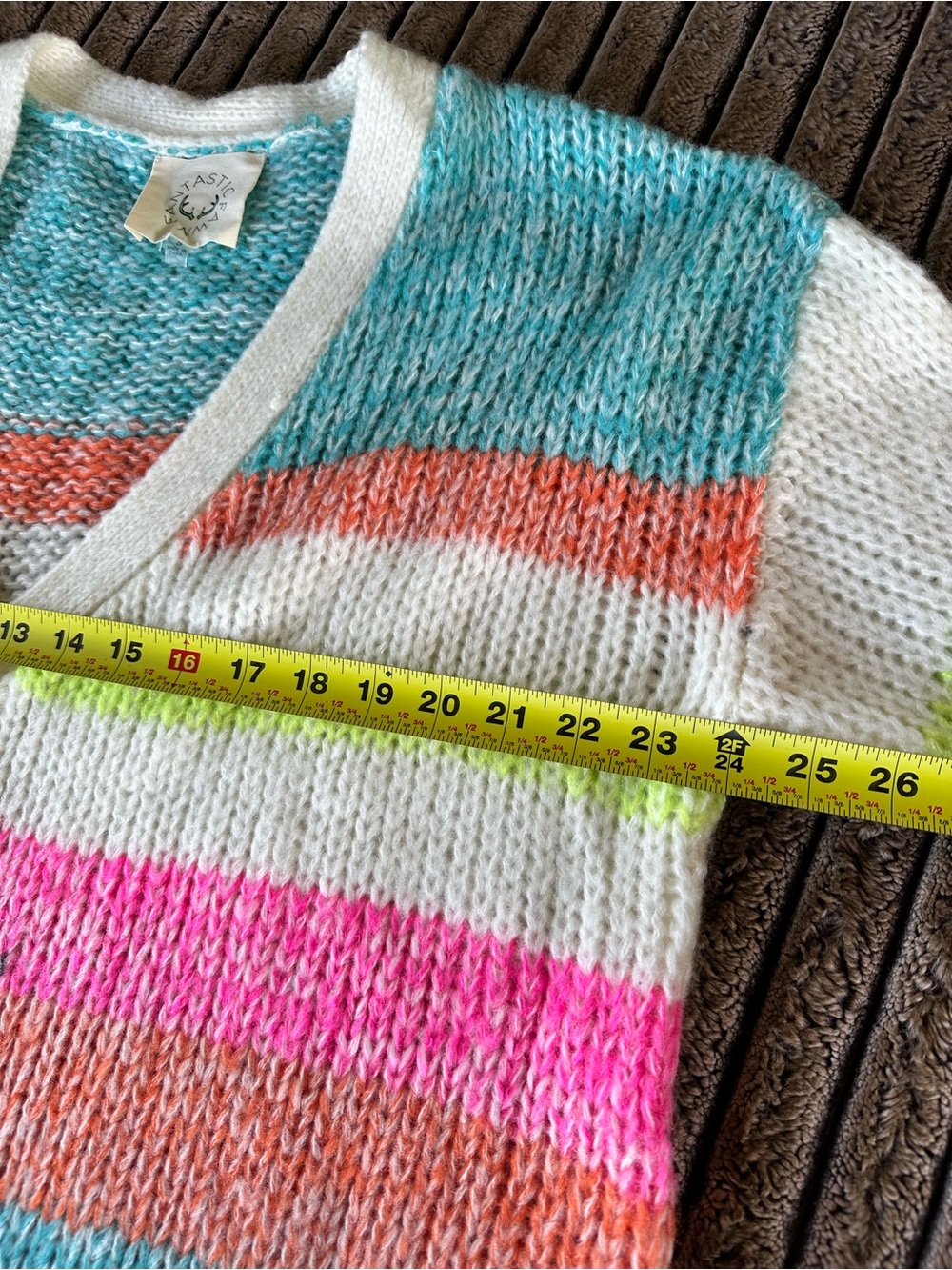 🎉5 for $45🎉 Fantastic Fawn cardigan sweater size s - Picture 8 of 9